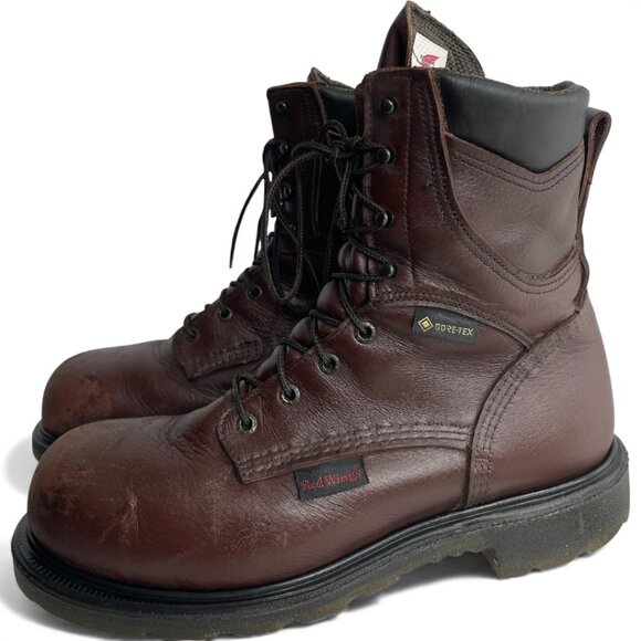 Red Wing Shoes 2414 Gore-Tex Steel Toe Combat Work Boots Men's 11 - Picture 7 of 13